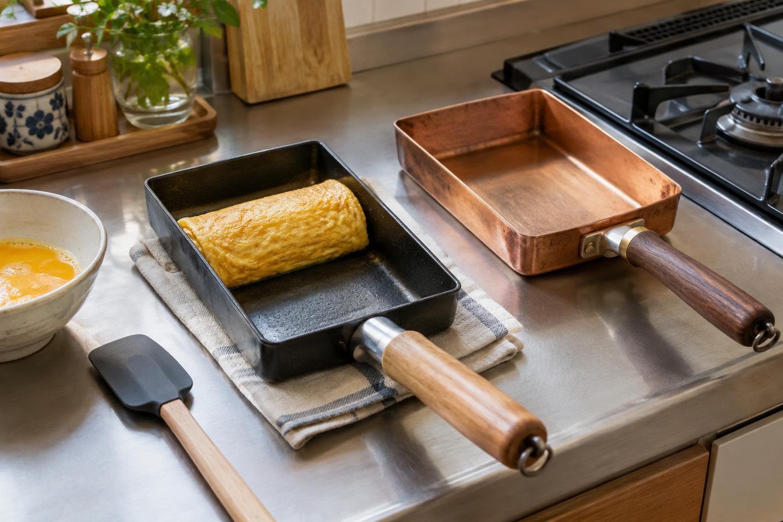 Choosing a Tamagoyaki Pan: Shape, Material, and Heat Control
