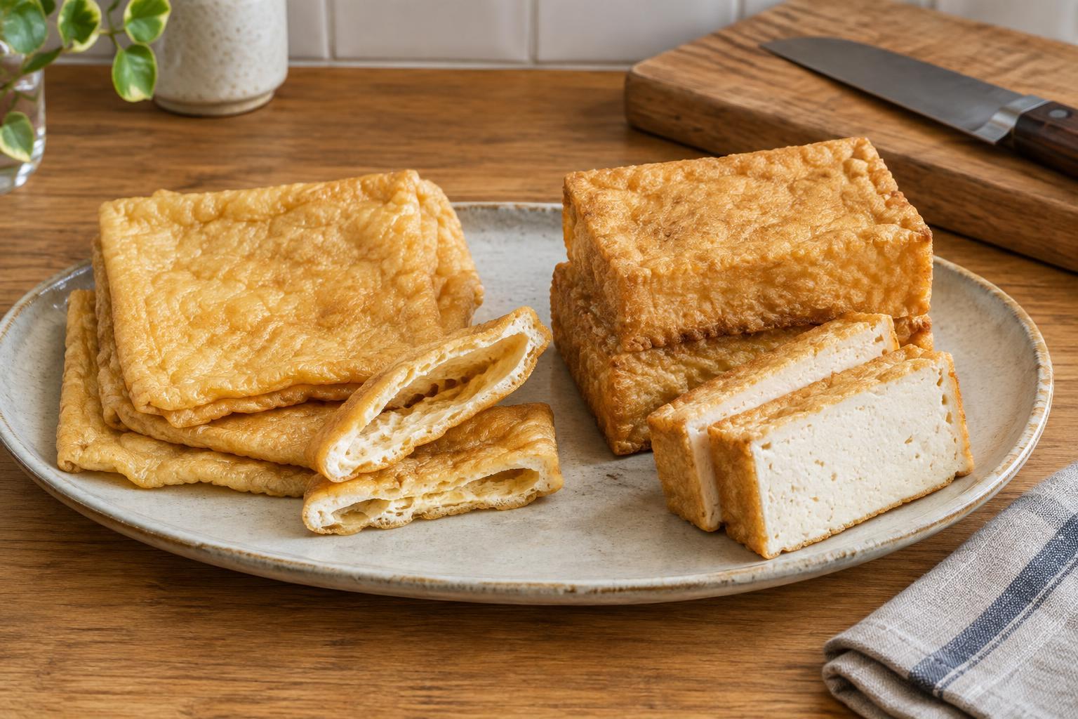 Aburaage vs Atsuage: Two Fried Tofu Ingredients Explained