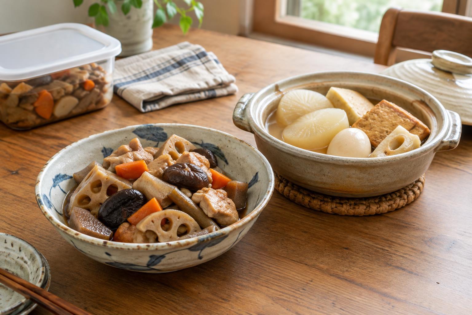 Which Japanese Simmered Dishes Taste Better Made a Day Ahead?