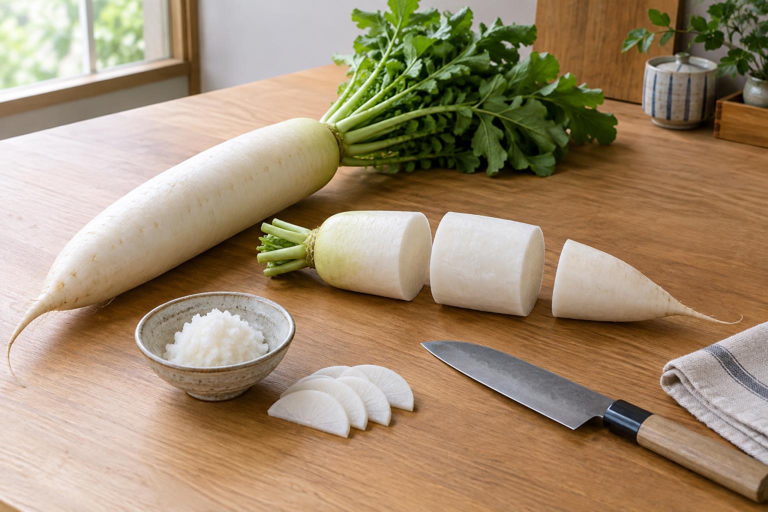 Daikon Radish: How to Choose, Store, and Use Different Sections